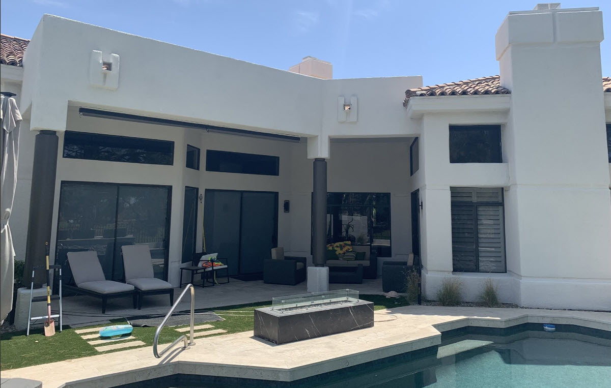 Exterior of Home Paint Job