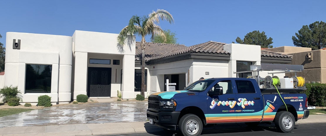 Exterior of Home Paint Job