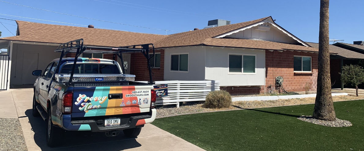 Exterior of Home Paint Job