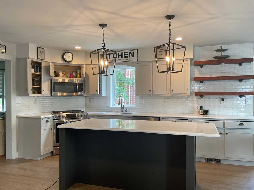 Kitchen Cabinets Painting After Results Groovy Hues Painting of Bucks County